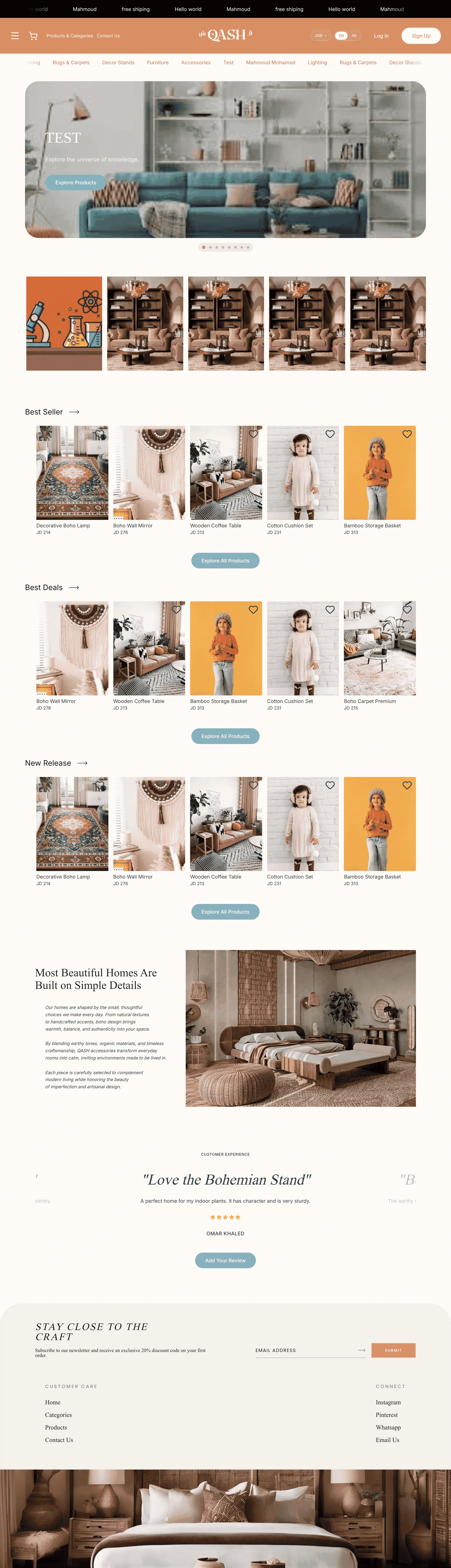 Qash —  Home Decor Store