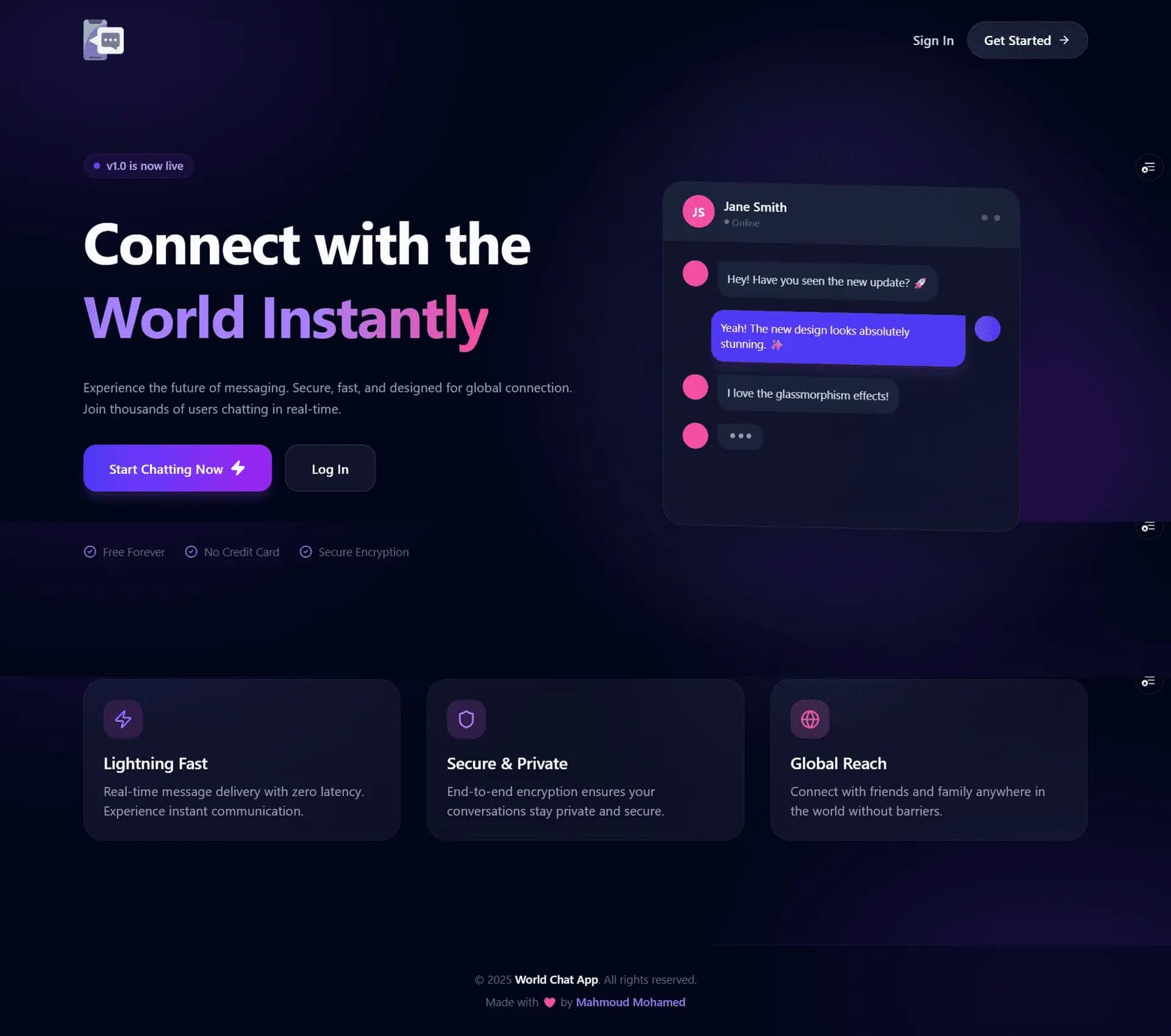 World Chat App
